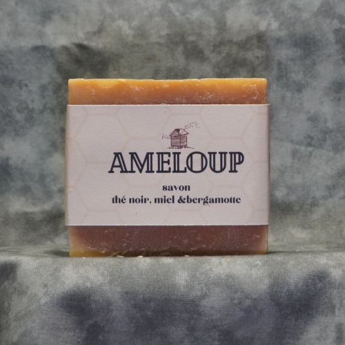 Savon Thé noir/ Miel / Bergamote